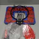 Basketball Hoop Indoor, Mini Basketball Hoop LED with 3 Balls and Scoreboard, Over The Door Basketball Hoop, Basketball Kids Toys Gifts for 3 4 5 6 7 8 9 10 11 12 Year Boys (Red)