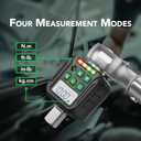 Digital Torque Wrench Adapter Set 1/2" Drive,Electric Wrenches,Snap on Digital Inch Pound Torque Wrench,1/4",3/8" Torque Adapter for Car,Motorcycle & Automotive (12.54-250.8 ft-lb/17-340 Nm)