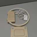 Vivilumens Sunrise Alarm Clock Wireless Charger, 10 White Noise Sound Machine Alarm Clock with 30/60/90 Mins Timer, 3 Levels Touch Night Light Dual Clocks for Heavy Sleeper Bedroom Decor Gifts for Her