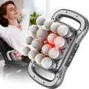 16 Head Massage Gun Set,Deep Tissue Percussion Massager with 9 Modes & 9 Levels,Electric Massage Tools for Back/Neck/Shoulder/Waist/Arm/Hand/Leg/Foot/Full Body Muscle Massager Gun Pain Relief