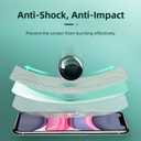 4 x NEW'C 4 Pack, 2 Pack for iPhone 11 Screen Protector + 2 Pack Camera Lens Protector, Sensor Protection,Case Friendly Tempered Glass Film