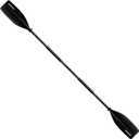 SeaSense Xtreme 1 Kayak Paddle, Black - Molded Plastic Blades, 2-Piece Aluminum Construction - Great for Recreational, Sport, Sea, Whitewater & Fishing Kayaking (96")