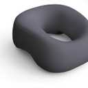 Vanteen Face Down Massage Pillow for Spa Table, Breathable Memory Foam Headrest for Massage, Beauty, Therapy, and Home Use – Soft, SkinFriendly & PressureFree Design (Grey)