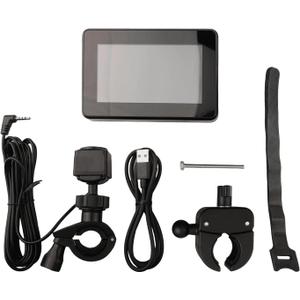 Bike Rear View Mirror,1080P AHD Bicycle Rear View Camera with 4.3''Screen, 360Rotatable Bracket, 5000mAh Battery Bike Handlebar Mirror with 110Appropriate Angle for Most Bikes