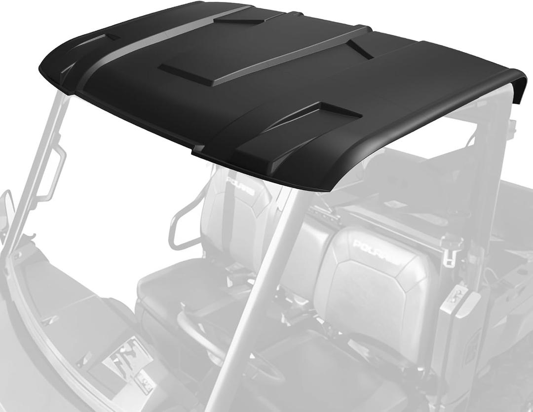 Sport Roof Top for Polaris Ranger XP 1000, Dustproof Resistant Hard Coat Poly Roof 2 Pieces Combination Roof Sun Visor for Polaris Ranger 1000 900 XP 2013-2024 Accessories (Replace #2882911)