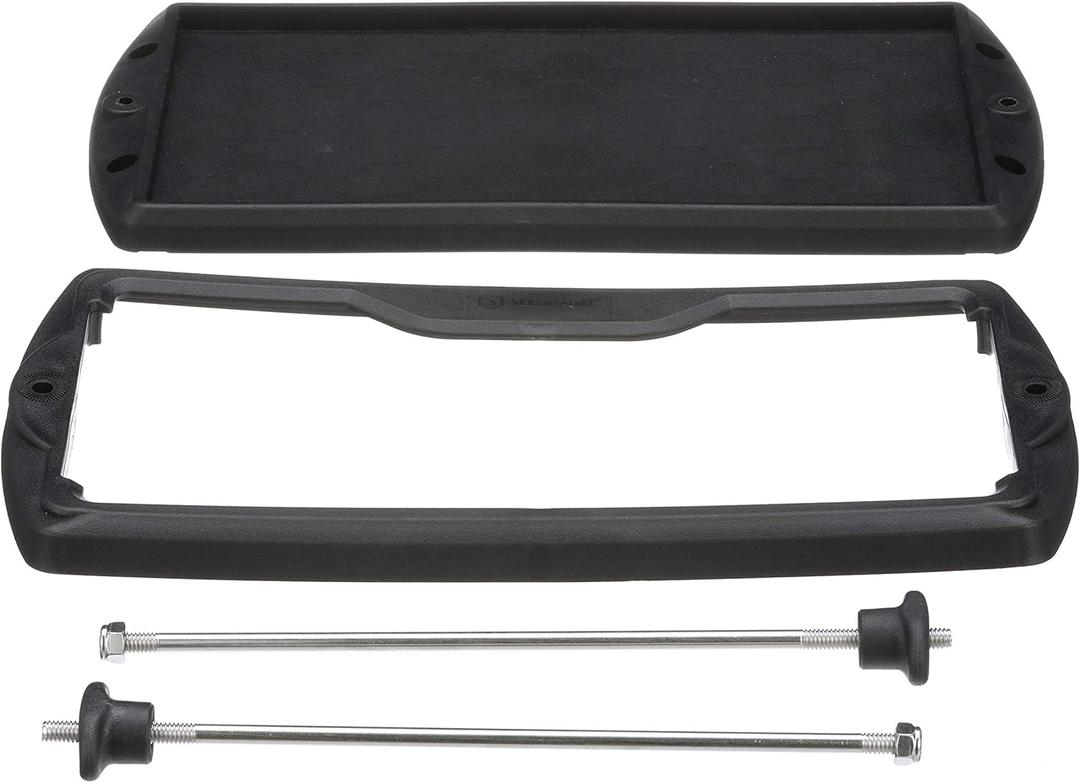 Attwood 9094-5 Heavy-Duty Battery Tray, For 29/31 Series Batteries, Black Plastic, 13 1/6 Inches L x 6 7/8 Inches W