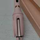 Automatic Curling IronFour Temperature Levels can be SelectedRotating Curling IronDiameter 28mm Anti-Tangle Rotating Curling Wand for Hair Styling,Pink