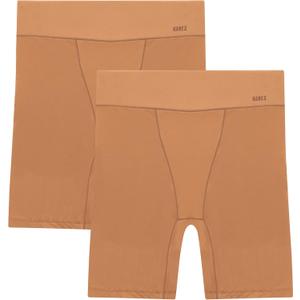 Hanes Women's Moves Underwear, Anti-chafe Slip Shorts, Microfiber Slip Shorts for Women, 2-pack, X-Large
