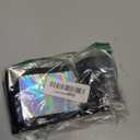 Funfery 100 pcs Black Smell Proof Mylar Holographic Bags Packaging Bags,Clear Resealable Odor Proof Bag Foil Pouch Zipper Bag for Food Storage,Gloss,Jewelry,Lash Packing for Small Busines(3.1x5.1In)