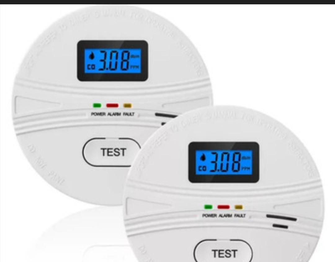 CO & Smoke Alarm, Pack Of Two