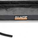 ALL-TOP Shower Room Water Base, 41x41x5in Foldable Collapsible Shower Basin Pan w/Removable Drain Pipe, Universal Shower Tent Waterproof Mat w/Storage Bag