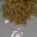 LeMarnia 80s Rock Diva Wig Blonde Brown Fluffy Big Roll Mullet Wigs for Man or Woman Halloween Party Costume Cosplay Wig