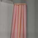 10 Inch Baby-Pink Taper Candles for Home Decoration, 10 Pack Unscented Candlesticks for Dinner Wedding Party, Smokeless and Dripless Candle Sticks
