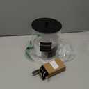 Glass Laundry Detergent Dispenser, 128 oz / 3.5L Fabric Softener Dispenser for Laundry Room Organization, Detergent Holder with 304 Spigot, Glass Soap Container (Black)