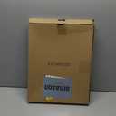 Wooden Decorative Tray, Rectangular Serving Tray with Wood Bead, Farmhouse Big Tray for Ottoman, Countertop, Coffee Tabl, 16.5" x 13"x 1.6" (White Washed)