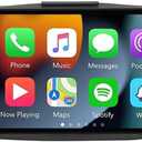 for Honda CRV Radio 2012 2013 2014 2015 2016 Built-in Apple Carplay Andriod Auto 10.1" Touch Screen Car Stereo Support GPS Navigation SWC DSP with Free Reverse Camera (4GB RAM+64GB ROM)