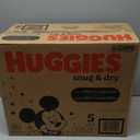 Huggies Size 5 Diapers, Snug & Dry Baby Diapers, Size 5 (27+ lbs), 156 Count (2 Packs of 78)