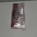 Deep Wave Crochet Hair Ocean Wave Braiding Hair Boho Braids Synthetic Burgundy Curly Wavy Braiding Hair Pre Stretched 24 Inch 2 Packs Bohemian Crochet Braids Hair Extensions