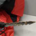 Danxilu Christmas Inflatables Outdoor Decorations 6 FT Santa with Wreath Built-in LED Lights, Inflatable Santa Claus Waving Hand Blow up Yard Decor for Outside Garden Lawn Xmas Holiday Party