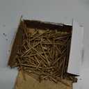 #10 * 2-1/2" Deck Screws, (161pcs) 2 lbs.Exterior Wood Screws, Rust Resistant epoxy Coated, Bronze, T25 Star Bit (Yellow)