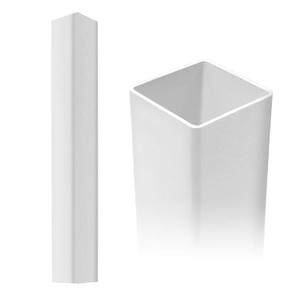 Aiwaiufu Pack of 2 39" x 4" x 4" Vinyl Post Sleeves, Railing Post Protectors, Fence Wraps, Cover for Renovations and Mounts, Deck, Porch, Mailbox, and Fence