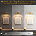 housondmy 18 inch Picture Lights for Wall Hardwired Brass Picture Light