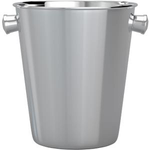 Stainless Steel Champagne Bucket,Wine Bucket for Parties,Metal Ice Buckets for Bar 4 Quarts