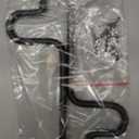 RTZEN Plant Hangers Indoor or Outdoor - Wrought Iron Metal Hanger Indoor Hook - Heavy Duty Wall Bracket Hooks for Hanging Plants Baskets Lanterns Wind Chimes - 2 Pack (Black Shepherds Hooks 7.5")