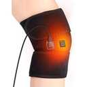 Knee BracesKnee Massager with Heat, Knee Brace Wrap for Arthritis Pain Relief, Improves Circulation Around the Knee (Black)