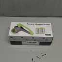 Cheese Grater with Handle, Kitchen Parmesan Cheese Grater with 2 Stainless Steel Drums, Rotary Cheese Graters Handheld for Grating and Shredding Hard Cheese, Chocolate