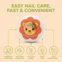 Electric Nail Clipper for Baby - Automatic Fingernail with Light - Safe Infant Nail Clipper for Newborn Toddler Children Kid - Quiet Rechargeable USB C