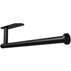 DEKAVA Paper Towel Holder Under Cabinet Wall Mount for Kitchen Towel, Self-Adhesive Bar, Rack, SUS304 Stainless Steel 13 inch (BlackA, 1) DEKAVA Paper Towel Holder Under Cabinet Wall Mount for Kitchen Towel, Self-Adhesive Bar, Rack, SUS304 Stainless Steel 13 inch (BlackA, 1)