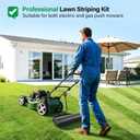 Lawn Striping Kit, Compatible with Gas & Electric Push Lawn Mowers