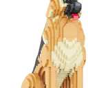 Animal Dog Series German Shepherd Micro Building Blocks Set(2546PCS) Gift for Adults and Kids