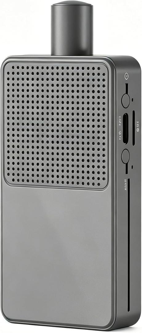 Hidden Camera, Nanny Cam Wireless with 8-Hour Battery Life, 4K Mini Security Camera WiFi/No-WiFi Use, 1-Year Free Cloud Storage, Nanny/Pet/Baby Monitor-2025 Upgraded