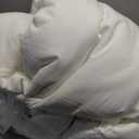 Bedsure King Size Comforter Set, Ivory Soft Prewashed Bedding for All Seasons, 3 Pieces GentleSoft Warm Down Alternative Bed Set, 1 Lightweight Comforter (104"x90") and 2 Pillowcases (20"x36")