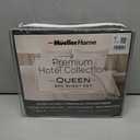 Mueller UltraTemp 6 PC Queen Sheet Set - Ultra-Soft Luxury Series, Cooling & Breathable Hotel Luxury Bed Sheets, Deep Pocket Wrinkle-Free Oeko-TEX, Dark Gray