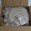 Fivenl 8 Pcs Cake Stand Gold Metal Dessert Table Display Set, 3-Tier Cupcake Stand, Cake Display Tower and Cookie Tray Rack Serving Tray for Birthday Party, Weddings, Baby Shower (Gold)