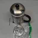 Bodum 34oz Chambord French Press Coffee Maker, High-Heat Borosilicate Glass, Brushed Stainless Steel  Made in Portugal (Matte Chrome)