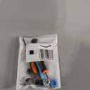 Joystick Replacement for Switch Lite  19 in 1 OEM Analog Stick Thumbstick Parts Repair Tool Kit Accessories with Y00 Triwing Screwdriver, Thumb Caps, Tweezers for OLED JoyCon Joy Con Controller (White)