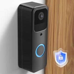 LOCKA Adhesive Blink Doorbell1st GenMount, Not for 2nd Gen (Newest Model), Full Metal No-Drill Mounting Bracket for Blink Video Doorbell, No Block Motion and Camera Sensors