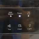 Frigidaire EFIC237 Countertop Crunchy Chewable Nugget Ice Maker, 44lbs per day, Black Stainless