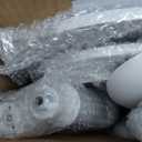 Set of 3 White Cake Stands, Metal Round Cake Holder Dessert Pie Pizza Display Stand 8" 10" 12" Serving Tray Decoration for Wedding Celebration Party Birthday Baby Shower