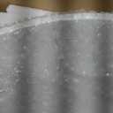 12 Inches Indoor Plant Pot with Walnut Color Stand Honeycomb Embossed Flower Pot with Drainage Holes Large Modern Planters for Indoor Plants-Gradient White Gray