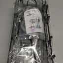 Shower Caddy Hanging Bathroom Organizer: Rustproof Shelf for Inside Shower - No Drilling Racks Over Showerhead - Bath Shelves for Shampoo Soap (Black)