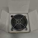 Vacuum Magnetic Phone Holder for Car,2800gf Strong Magnetic Phone Mount,360 Adjustable & Reinforced Suction Cup for Dashboard/Mirror,Car Phone Holder Compatible with iPhone AndroiMatte Black