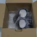 UME LED Security Light Motion Sensor Outdoor Lights, 27W 3000LM, 5000K, IP65 Waterproof, Dusk to Dawn, 2 Head Motion Detector Flood Light for Outside, Garage, Yard (Black)