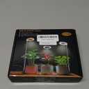 Grow Lights for Indoor Plants, 48 LEDs Full Spectrum Plant Light for Indoor Plants, Height Adjustable Growing Lamp with Base, 3 Optional Spectrums, Auto Timer 3/9/12Hrs, 10 Brightness, 2 Pack (3.4in-Black)