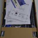 Mounting Dream TV Wall Mount for 32-65 Inch Television,Mount with Swivel and Tilt, Full Motion Bracket with Articulating Dual Arms, Fits 16inch Studs, Max VESA 400X400 mm, 99lbs, MD2380 (Black)