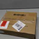 TEAMIX 2 Pack Monitor Stand Riser-20 inch, Black Desktop Stand for PC/TV/Laptop/Printer, Keyboard Shelf Organizer Wood Monitor Riser with Storage